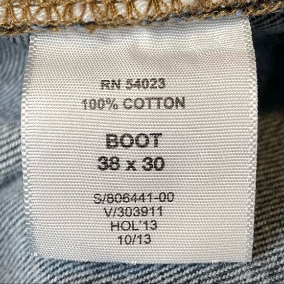 GAP 1969 Jeans High Rise Boot Cut 38x28 Women's Ladies - Picture 10 of 12